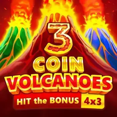 Play 3 Coin Volcanoes King Billy casino